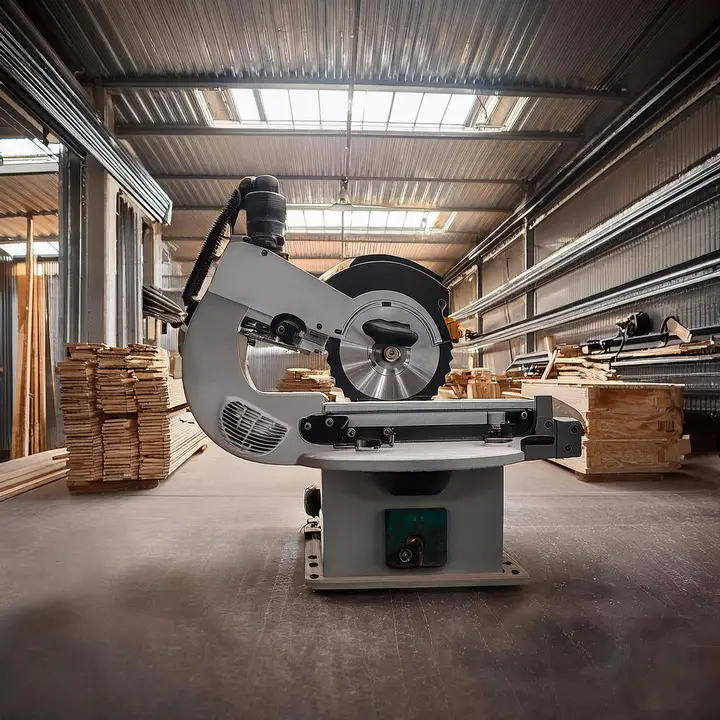 Carpentry machine in use for handmade products